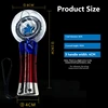 3.2Inch Spinning Flashing LED Wand Concert Glow Sticks Light Up Magic Ball Toy Wand For Kids Birthdays Party 6