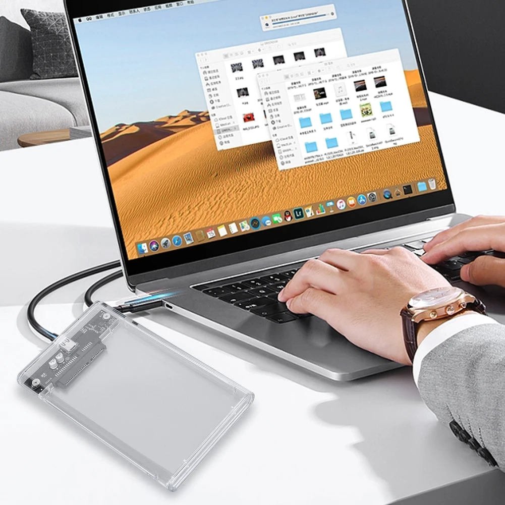 USB 3.1 C Ÿ  ϵ ̺ Ŭ, 10Gbps HDD/SSD ̽,  ʿ   UASP ̺, 2.5 ġ SATA HDD SSD 