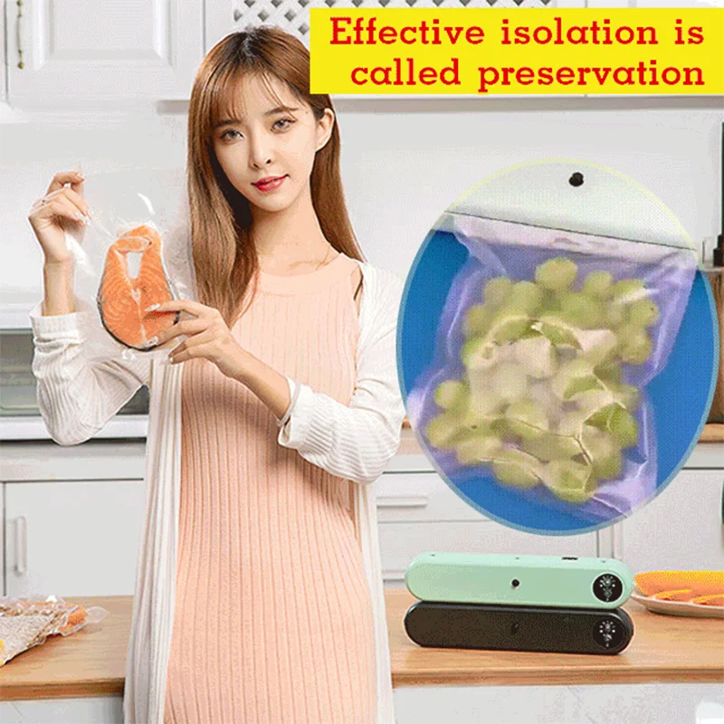 INKBIRD Electric-Powered Vacuum Sealer 50Kpa Food Storage Sealing Machine  With 30PCS Reusable Bags for Anova,Joule,Sous Vide Use - AliExpress