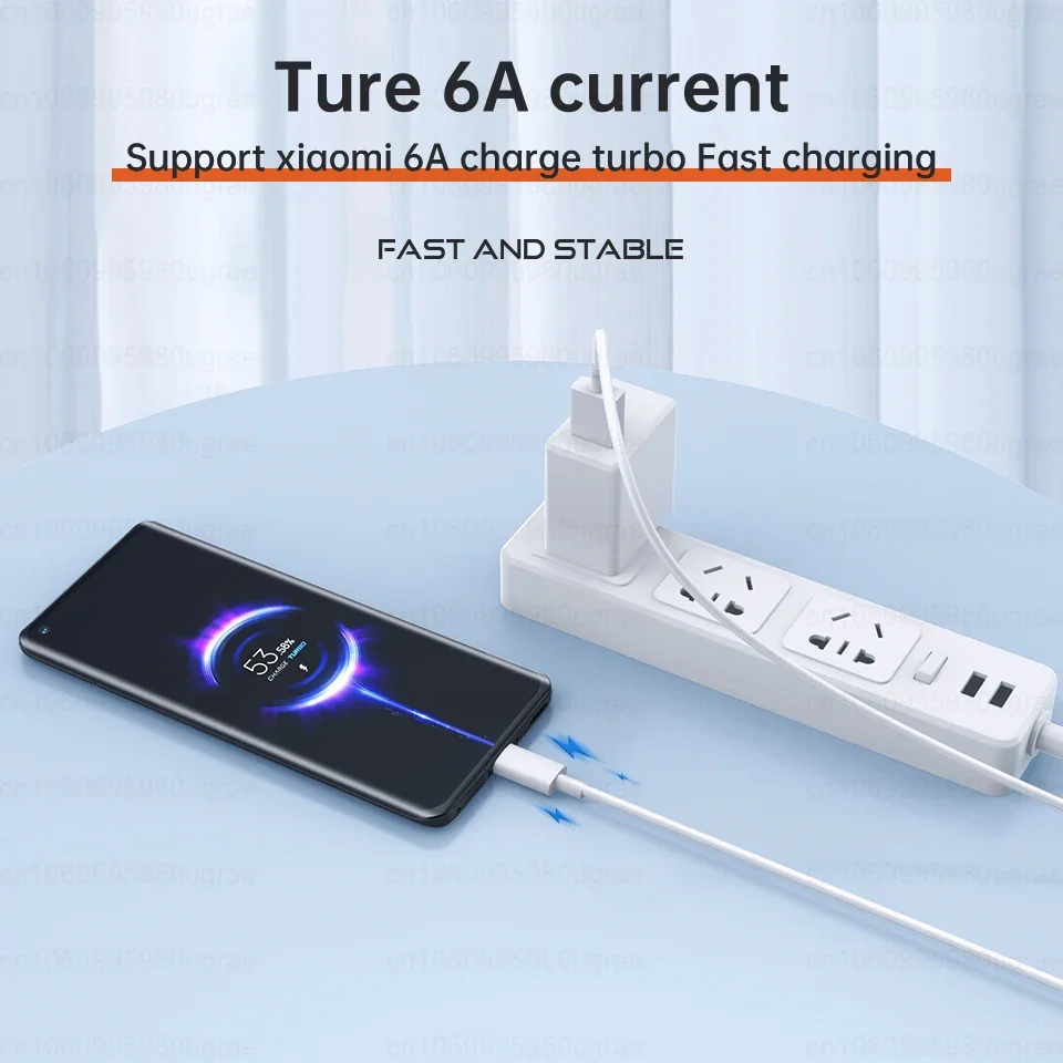 Cavo USB tipo C per Xiaomi 11 Lite 5G NE di ricarica e sincronizzazione rapida per
