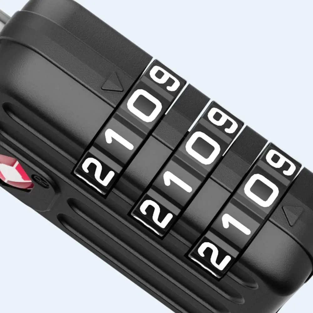 Zinc Alloy 3 Digit Combination Lock for Luggage Security