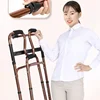 Compact Elderly Walker - Foldable Four-Legged Cane, Portable Rehabilitation Aid, Easy-to-Use Mobility Support for Seniors 2