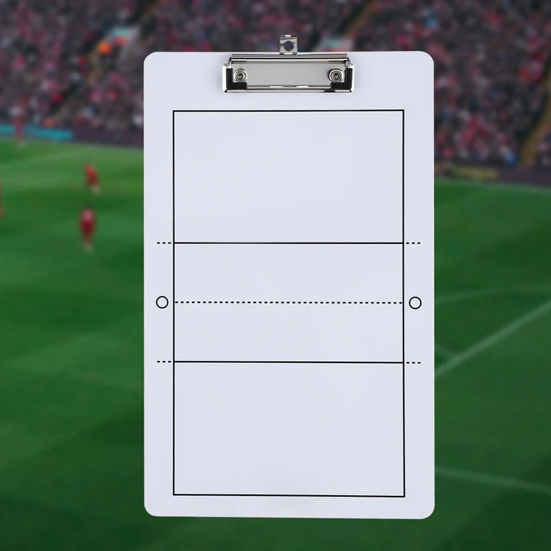Description Picture 2 of itemRewritable Soccer Tactical Board Football/Volleyball/Basketball Coaching Command Strategy Writing Tablet Drawing Marker Board