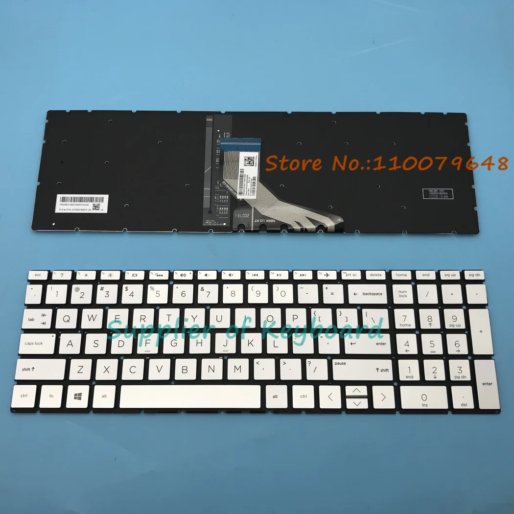 NEW English Keyboard For HP ENVY X360 15-DR 15S-DR 15M-DR 15-CN 15M-CN 15-CN0003CA 15-CN0008CA Silver/Black/Green Backlit