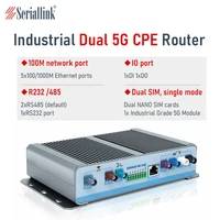 Industrial 5G Router with Dual SIM slot for Fleet Management Software  RS232/485 CAN POE  Optional SLK-R690-5G-A1 3