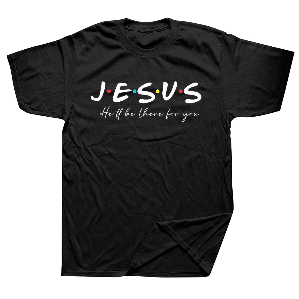 Jesus Christus T-Shirts für Männer, Modische Lässige Kurzarm-T-Shirts für den Sommer, Baumwoll-T-Shirts, Christliche Glaubens-T-Shirts, Oberteile