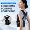 Babaka Posture Corrector Medical Back Brace Adjustable Full Shoulder Brace For Mid Upper Spine Support Lumbar Support 2