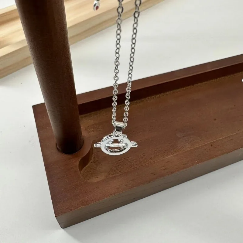 Jewelry Stand Modern Wood 24/36 Pendant Necklace Storage Rack Watches Earrings Rings Necklaces Desktop Display Stand Organizers 4