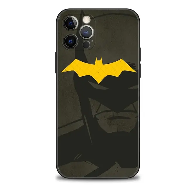 Phone Case for iPhone 13 12 11 Pro Max XR X XS 8 7 6 6S Plus 13mini 5 5S SE 12mini Cover Silicon Coque Batman Cartoon B10