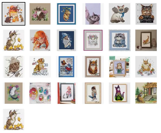 Kreuzstich-Set mit Vorgezeichneter Stickkarte, Kreuzstich-Kit 28ct 11ct 14ct 32ct Metallic Aida Mädchen mit Eule 26-37