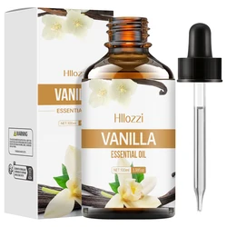 Vanilla Essential Oil - Aromatherapy & Skincare Elixir with Long - Lasting Fragrance - 100ml (Vanilla)