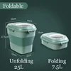 10/25KG Foldable Rice Storage Container Large Capacity Food Storage Bucket Insect-Proof Cereal Rice Dispenser Kitchen Food Box 6
