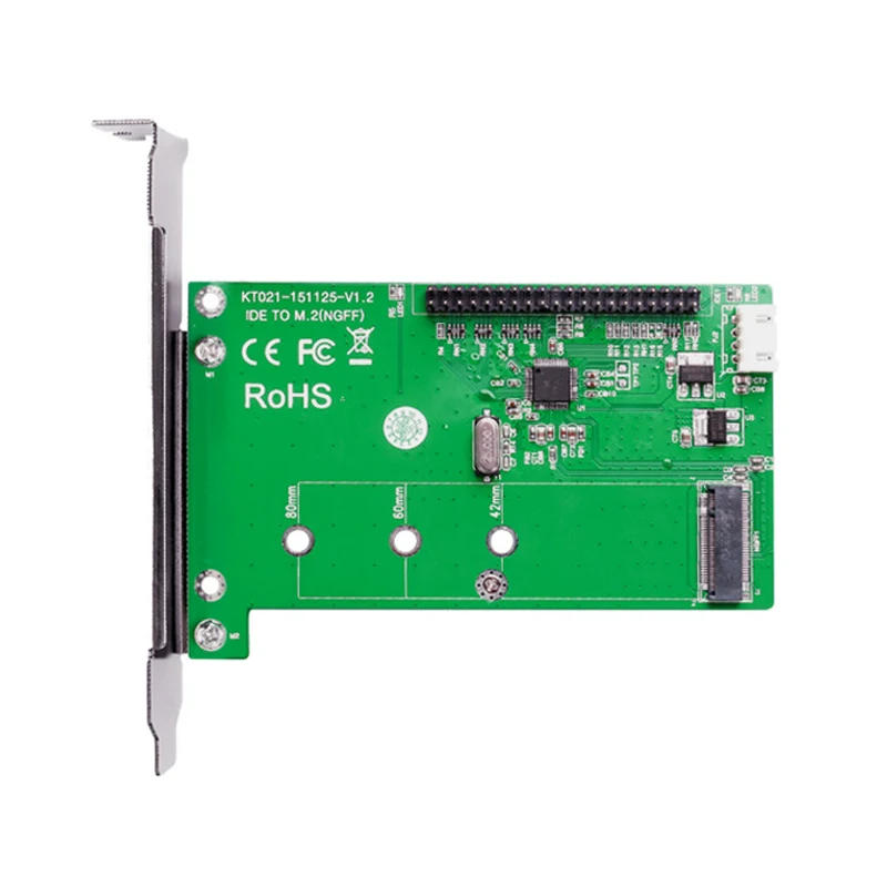 

MAIWO KT021A SSD адаптер карты IDE на M.2 (NGFF) SATA протокол SSD для настольного компьютера Адаптер карта с перегородкой