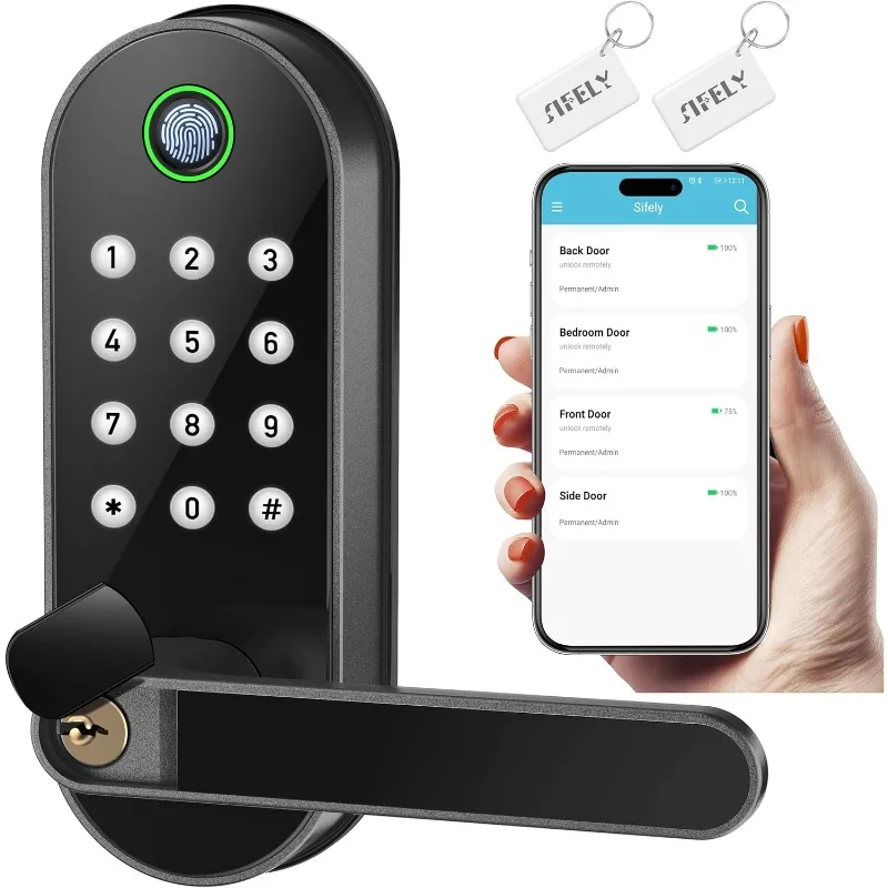 Smart Keyless Fingerprint Door Lock System