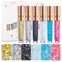 High Quality Super Bright Solvent Resistance Cosmetic Grade Crafts Nail Body Multicolor Holographic Fine Bulk Chunky Glitter Gel 1