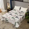 Custom Photo Text Cartoon Flat Sheets Soft Bedding Sheet Anime Bed Sheet for Queen King Twin Size Kids Gift Custom Bed Cover 3