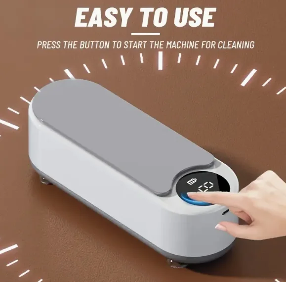 Smart Glasses & Jewelry Cleaner Machine with Type-C Interface- Portable, Chemical-Free, Dry Cleaning for Eyeglasses, Watches 3