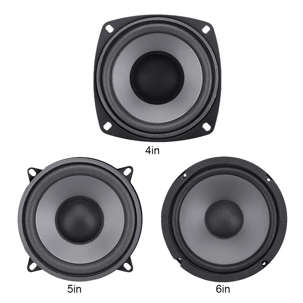 Altoparlanti per auto da 4/5/6 pollici altoparlante coassiale HiFi Full Range frequenza Car Audio Horn Subwoofer per auto Stereo per Automobile del veicolo