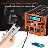 4000 Watt Pure Sine Wave Power Inverter 24V DC to 110V 120V Converter for Family RV Off Grid Solar System Car with Type-C Ports 2