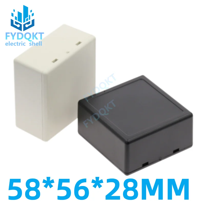 Enclosure Case Plastic Box 1pcs Circuit Board Project Electronic 56x58x28mm DIY Wire Junction Boxes electronic enclosure case electrical junction box electrical box electrical distribution box