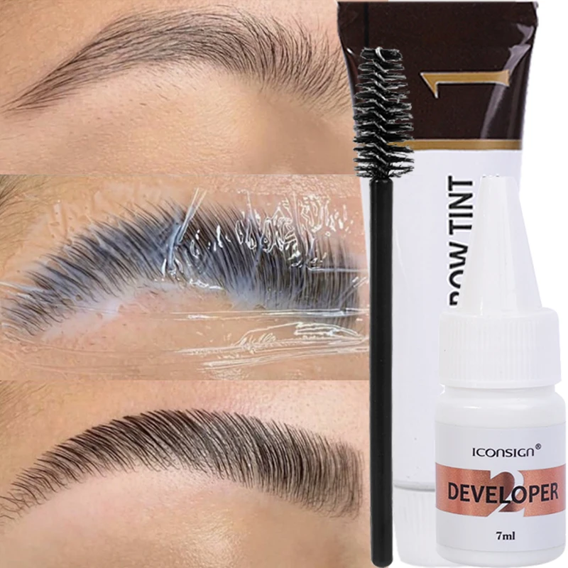 FastEyebrowTintKitBrown2in1EyebrowGelLashLiftandTintKit