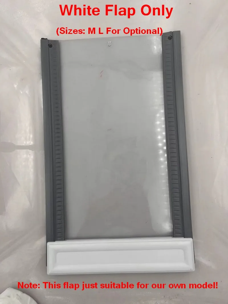 Pet Door for Doors High Quality ABS Flame PVC Enter Outer Flap Door Anti Raining Cover Extra Insulated & Cold Weather