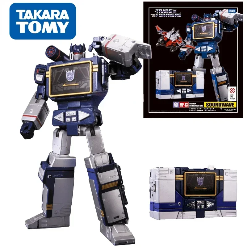 

В наличии Takara Tomy Трансформеры роботы KO MP13 Soundwave деформация экшн-фигурка коллекционная игрушка