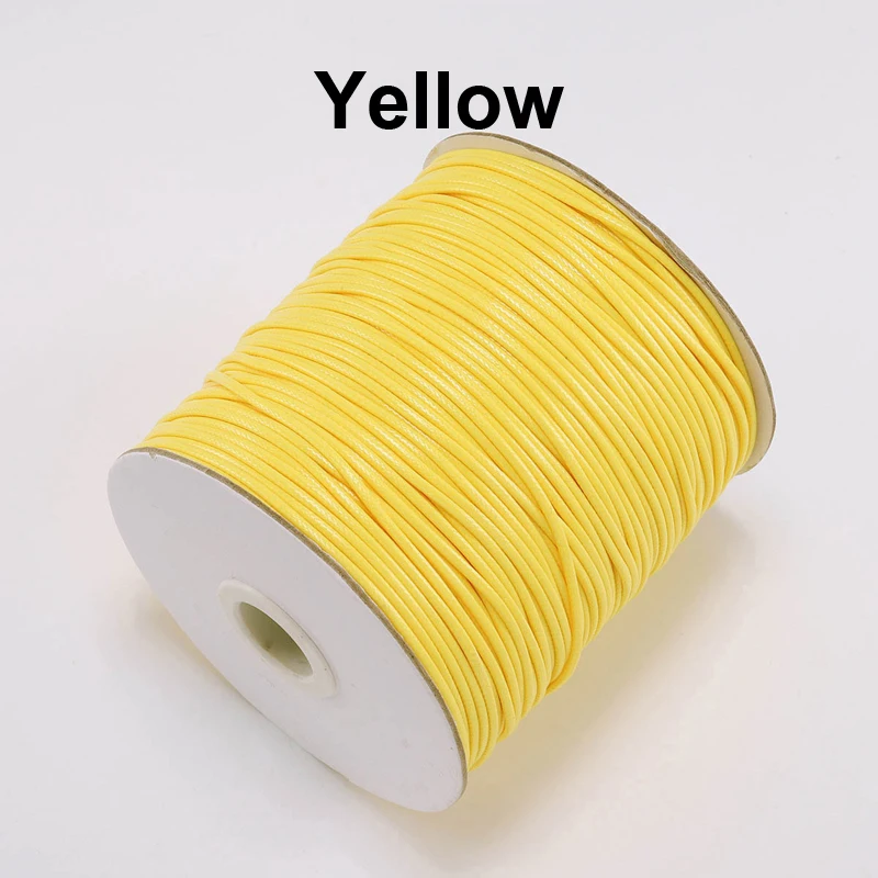 Luxurious Waxed PU Leather Cord for DIY Jewelry and Handmade Accessories, 20m