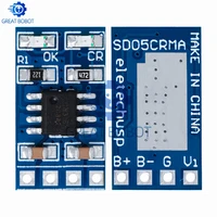 1-10 pièces SD05CRMA MPPT contrôleur de Charge solaire 1A 4.2V 3.7V 18650 LiPo Li-ion Module de batterie au Lithium panneau solaire de Charge de batterie 6