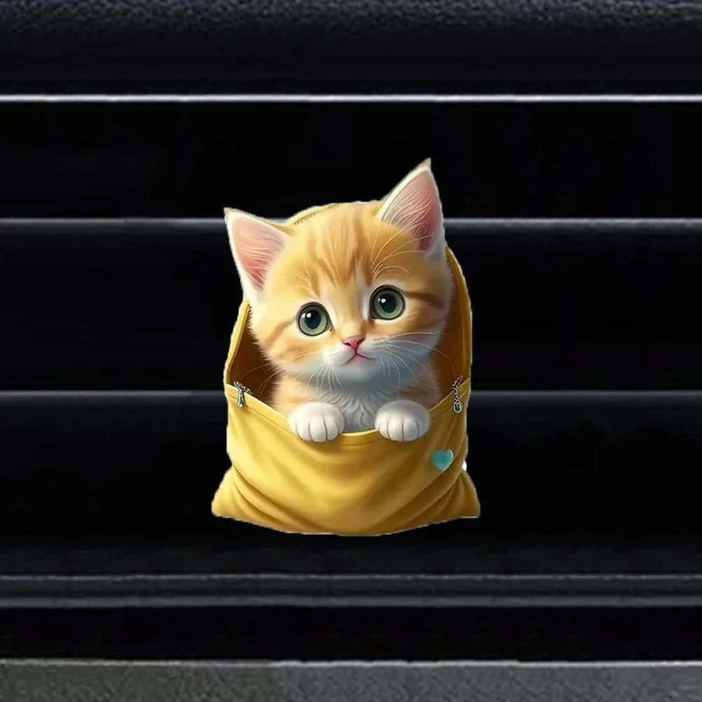 Whimsical Aroma Diffuser Clip for Car Interior Decoration