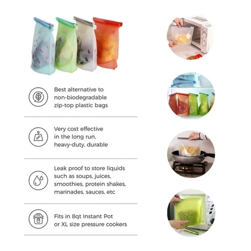 FDA Approved Heat Seal Compostable Shrink Wrap Bags for Freezer