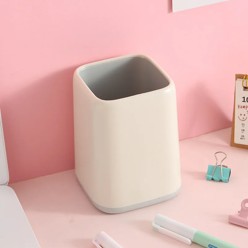 Large Capacity Pen Holder Desk Pen Pencil Makeup Pot Brush Storage Container Box Holder School Office Stationery Organizer makeup organizer pencil case pen holder desk organizer pen and brush holder desk storage rack brush holder