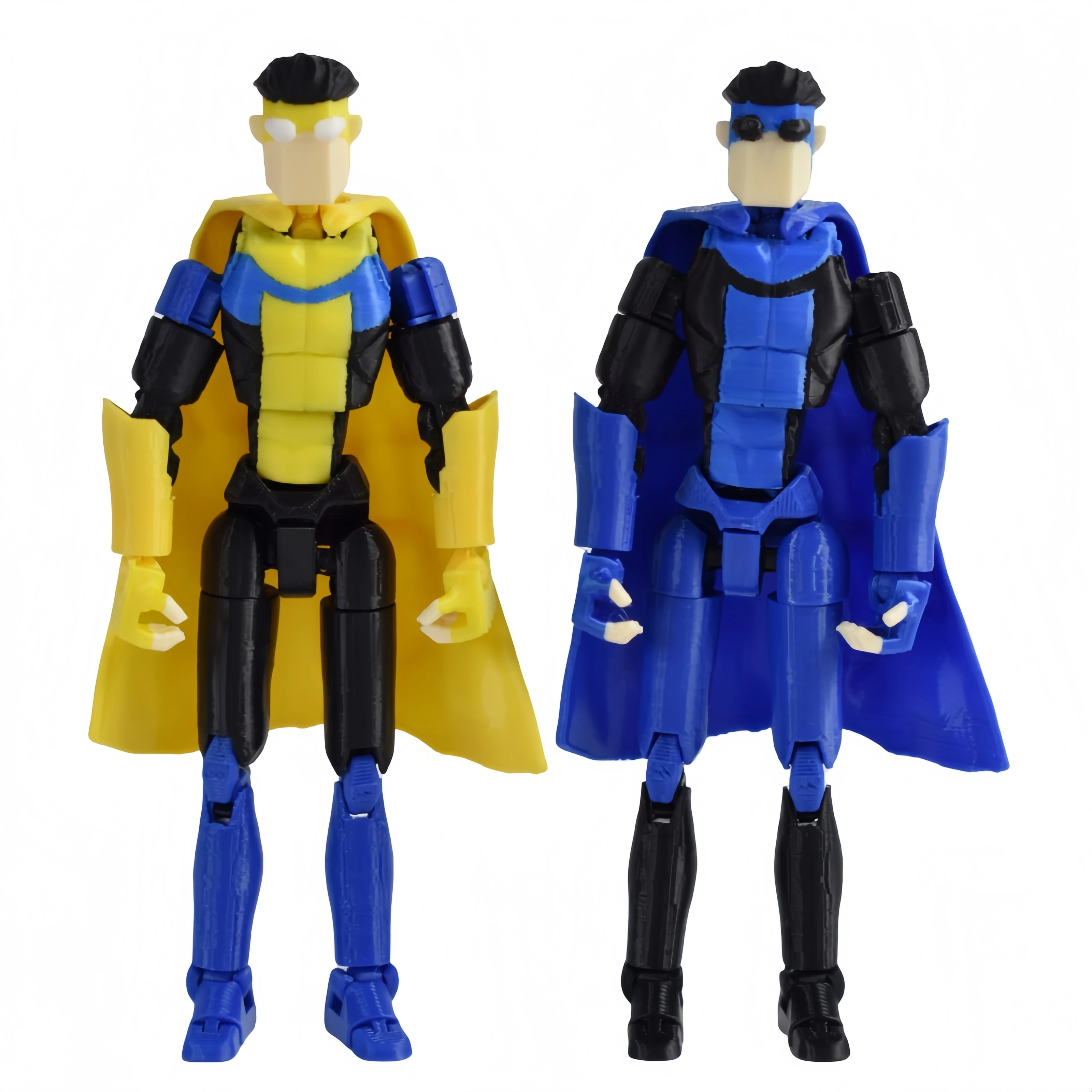 Invincible Action Figure 3D Printed Mark Grayson Action Figures Multi-Jointed Poseable Collectible Toy Gift for Fans Ornaments