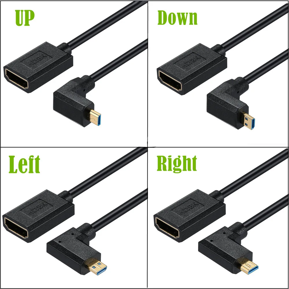 Ugreen câble micro-hdmi vers hdmi avec support 4K @ 60 Hz