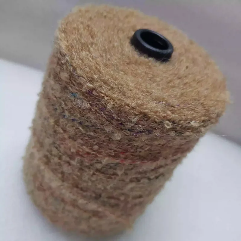 손으로 짠 코일 코일 실 양모 실, DIY 수공예 니트, 겨울 따뜻한 스카프, 모자 스웨터, 인형 헤어 기능 실, 480g-860g/볼