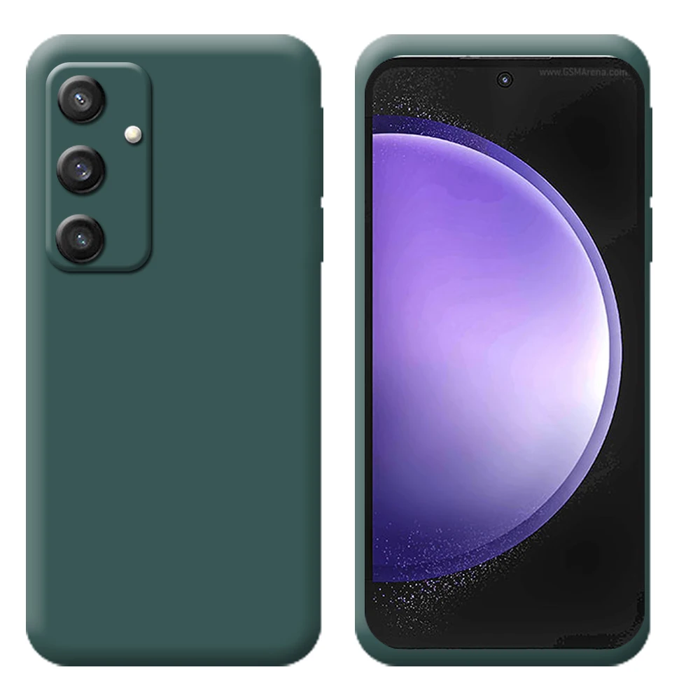 Liquid Silicone Shockproof Phone Case - Durable & Stylish Back Cover