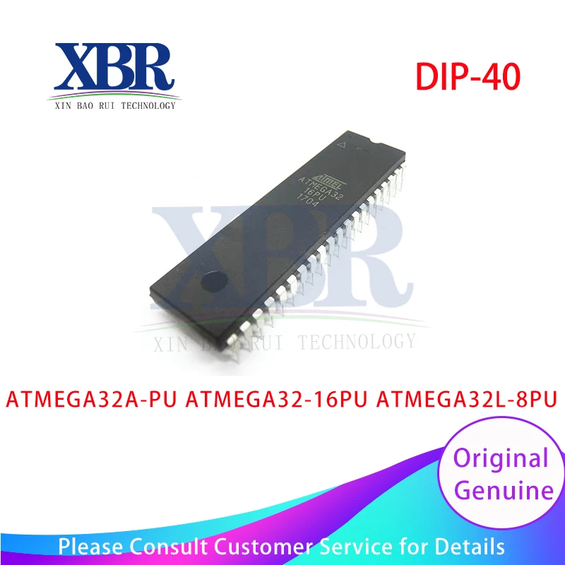 

5pcs ATMEGA32A-PU ATMEGA32-16PU ATMEGA32L-8PU DIP-40 New Original 100% Quality