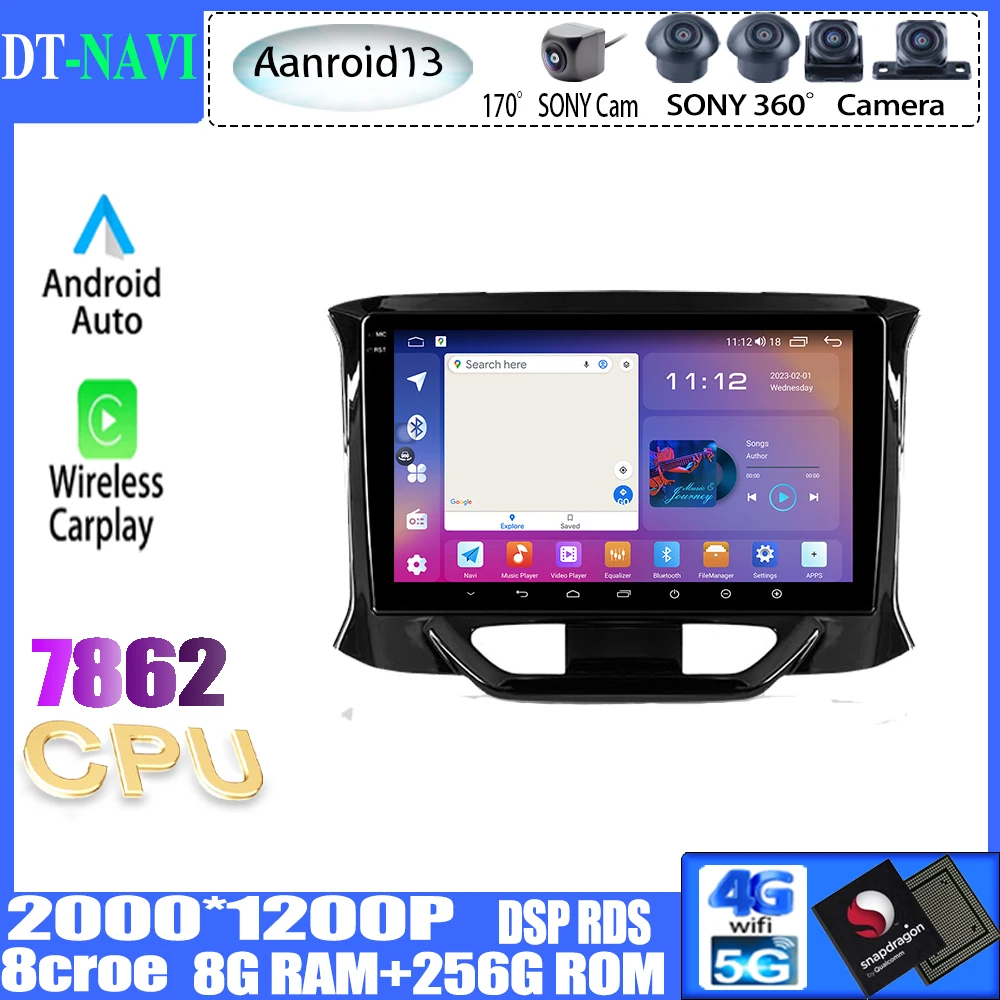 

Android 13 For LADA Xray X ray 2015 - 2019 Car Radio Multimedia Video Player Navigation GPS No 2din 2 din dvd