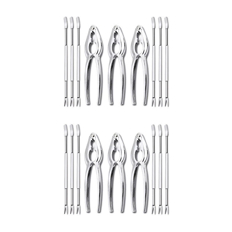 

Набор гаечных орехов для морепродуктов, гаечный орех, желобка для моллюсков, 18 шт. в упаковке