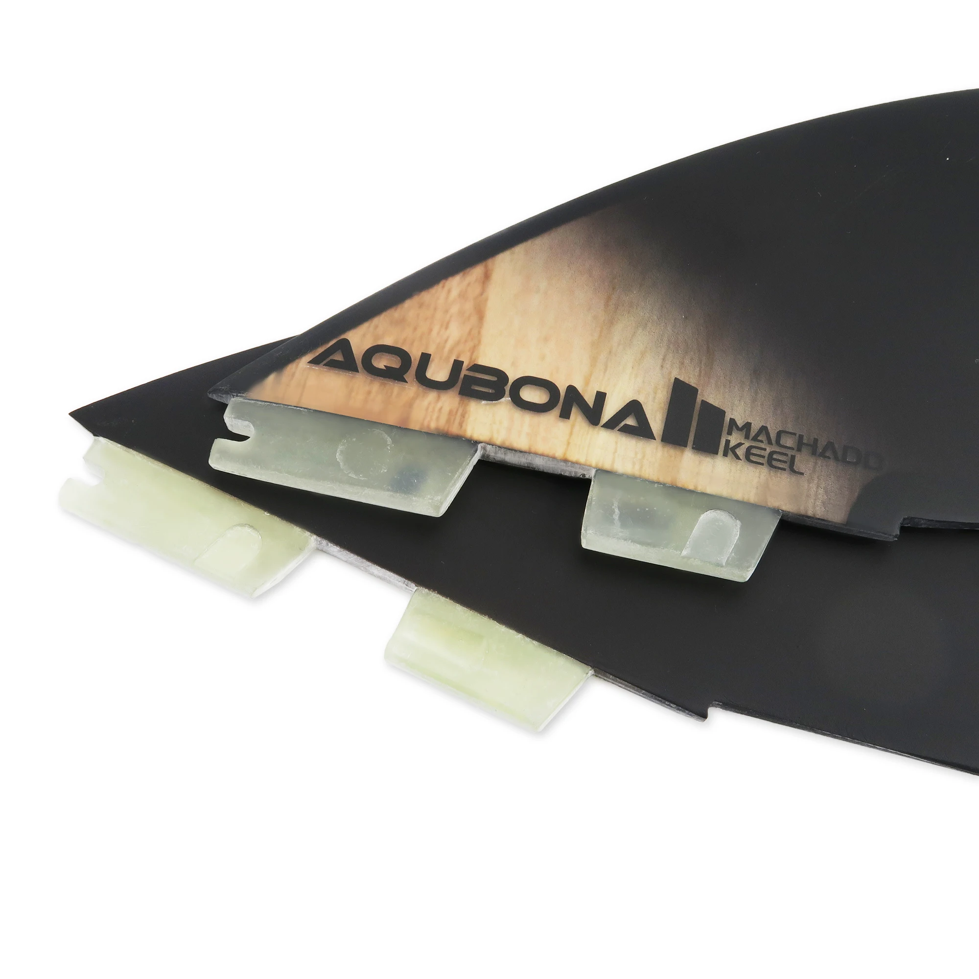 Twin Keel Fins (2 Fins) - Twin Tab or Single Tab Sizes, with Fin Screws and Fin Key - Fins for Fish Surf Boards 4