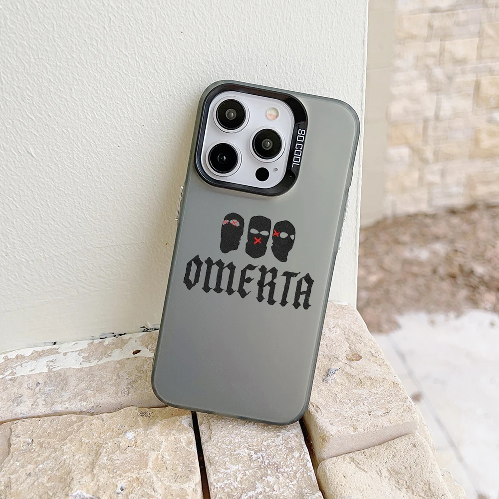 Omertas Maes Matte Back Cover Smartphone Case