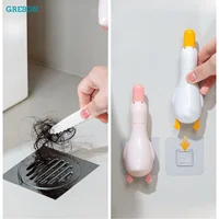 Bathroom Hair Clip Catcher Multi-function Cleaning Clip Drain Protector Shower Bathtub Drain Hair Trap Sink Drain Hair Grabber 1