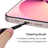 Mini Mobile Phone Speaker Cleaning Brush Set for iPhone Samsung Mi Huawei Keyboard Earphone Charing Port Cleaner Kit Universal 3
