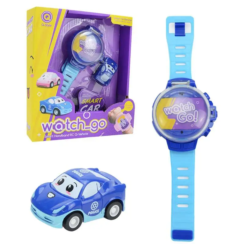 

2.4GHz Remote Control Car Watch Toy Electric Wrist Rechargeable Wrist Bracelet Racing Cars Watch USB Charging Smart Toy For Kids