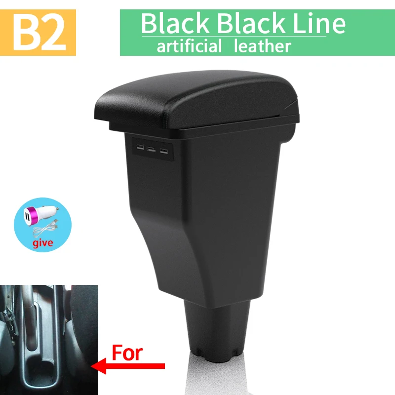 مسند ذراع صندوقي لسيارة كيا بيكانتو، قطع داخلية لل...