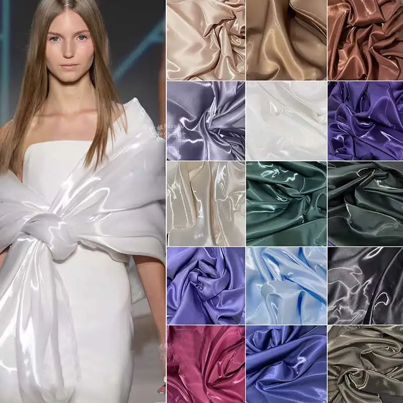 Evening Dress A-Line Strapless Satin Fabric Floor-Length Pleated Socia —  Bridelily