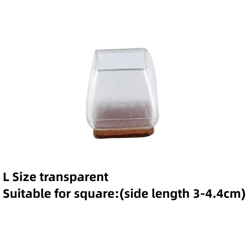 thumbnail image 1 of 8/16 piezas de almohadillas antideslizantes de silicona para patas de silla, protectores antiruido para patas de sofá y muebles, protectores para suelos de madera contra arañazos, 1 of 5