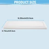 Rectangular Ceramic Tray Plate White Porcelain Rectangular Plate Mouthwash Cup Tray Bathroom Living Storage Tray 6
