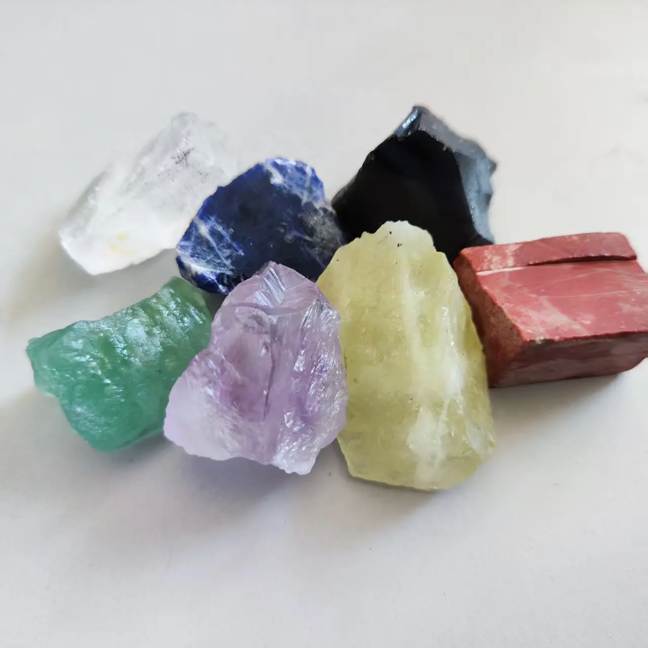 Natural Chakra Healing Crystal Stones Set