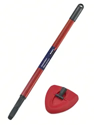 Extendable Spin Mop Handle with Triangle Base - Replacement Parts (Mop Handle And Base)